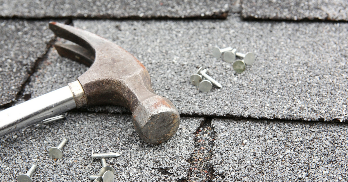 shingle roof repair and replacement needed because of granule loss