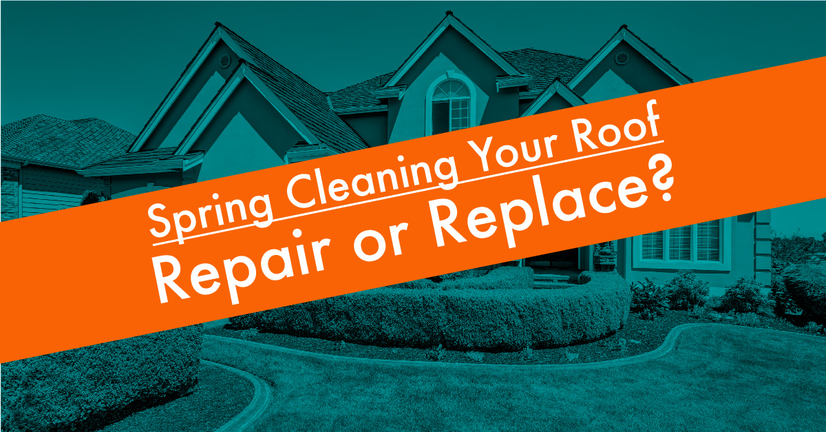 Spring Cleaning Your Roof - Repair or Replace?