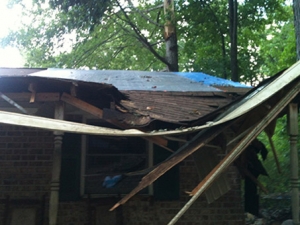 Storm Damage at its worst