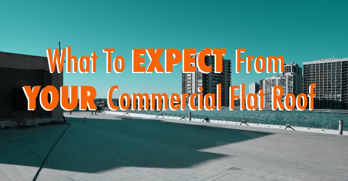 What To Expect From Your Commercial Flat Roof